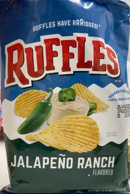Jalapeno Ranch Flavored Potato Chips, Jalapeno Ranch