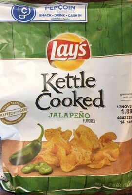 Jalapeno Flavored Potato Chips, Jalapeno