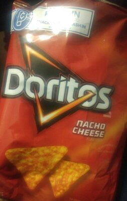 Nacho Cheese Flavored Tortilla Chips, Nacho Cheese