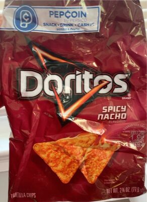 Spicy Nacho Tortilla Chips, Spicy Nacho