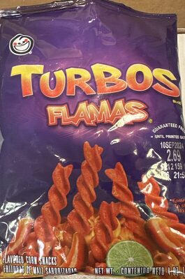 Flamas Flavored Corn Snacks, Flamas