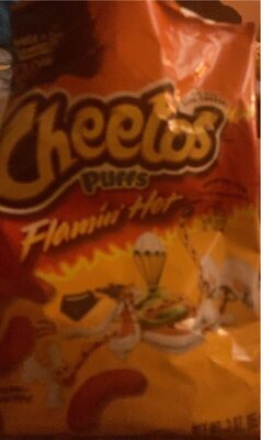 Flamin' Hot Puffs Cheese Flavored Snacks, Flamin' Hot Puffs Cheese