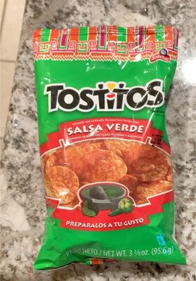 Salsa Verde Corn Tortilla Chips, Salsa Verde