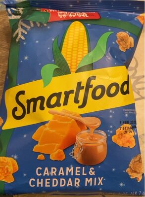 Caramel & Cheddar Mix Flavored Popcorn, Caramel & Cheddar Mix