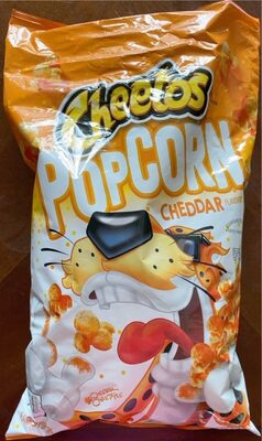 Cheddar Flavored Popcorn, Cheddar