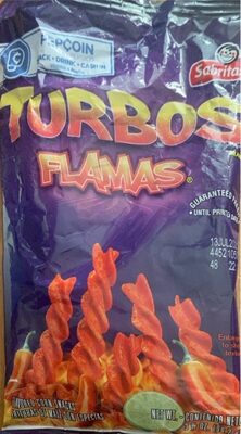 Turbos Flamas Corn Snacks, Turbos Flamas