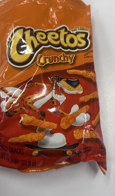 Cheese Flavored Snacks Crunchy, Cheese