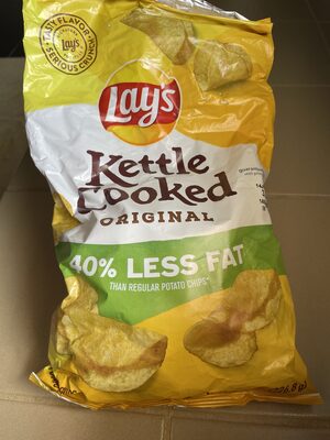 Original Kettle Cooked Potato Chips, Original
