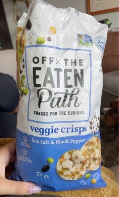 Sea Salt & Black Pepper Veggie Crisps, Sea Salt & Black Pepper