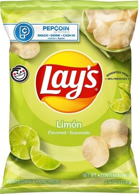 Limon Flavored Potato Chips, Limon