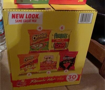 Flamin' Hot Mix Flavored Snacks, Cheese; Nacho; Limn; Onion