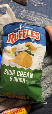 Sour Cream & Onion Potato Chips, Sour Cream & Onion