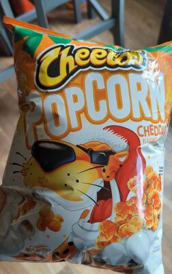 Cheddar Flavored Popcorn, Cheddar