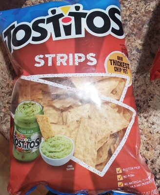 Original Strips Tortilla Chips, Original