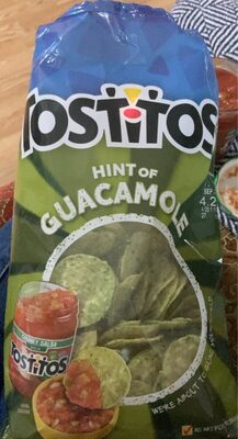 Hint Of Guacamole Bite Size Rounds Tortilla Chips, Hint Of Guacamole