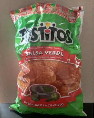Salsa Verde Corn Tortilla Chips, Salsa Verde Corn