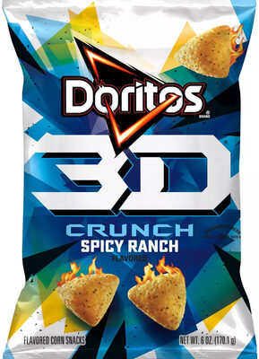 Spicy Ranch Flavored Corn Snacks, Spicy Ranch