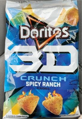 Spicy Ranch Flavored Corn Snacks, Spicy Ranch