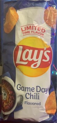 Game Day Chili Flavored Potato Chips, Chili