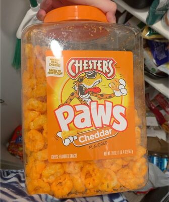 Cheddar Cheese Snacks Paws, Cheddar