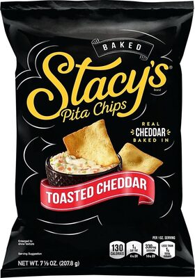 Toasted Cheddar Flavored Pita Chips, Toasted Cheddar