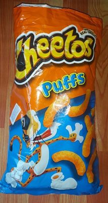 Cheese Flavored Snacks Puffs, Cheese