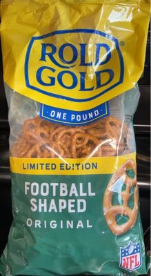 Football Shaped Pretzels