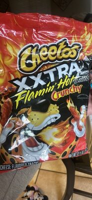 Cheese Flavored Snacks, Xxtra Flamin' Hot