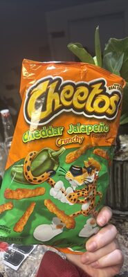 Cheddar Jalapeno Crunchy Cheese Snacks, Cheddar Jalapeno Crunchy