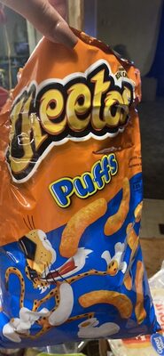 Puffs Cheese Flavored Snacks, Puffs Cheese