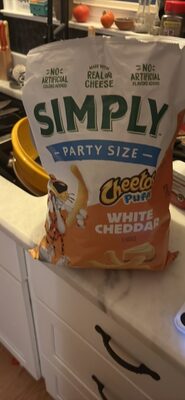 White Cheddar Cheese Flavored Snacks, White Cheddar