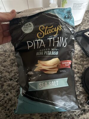 Sea Salt Pita Thins, Sea Salt