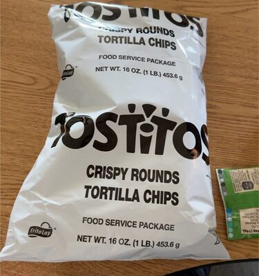Tostitos Tortilla Chips Crispy Rounds 16 Oz