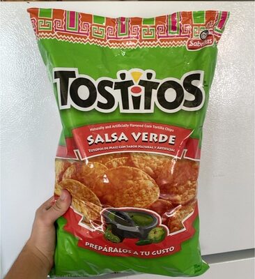 Salsa Verde Corn Tortilla Chips, Salsa Verde