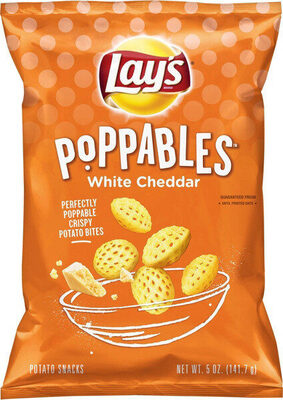 White Cheddar Flavored Potato Snacks, White Cheddar