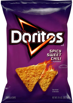 Spicy Sweet Chili Flavored Tortilla Chips, Spicy Sweet Chili