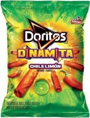 Chile Limon Flavored Rolled Tortilla Chips, Chile Limon