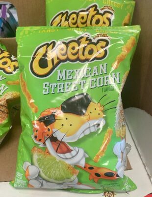 Mexican Street Corn Flavored Cheese Flavored Snacks, Mexican Street Corn