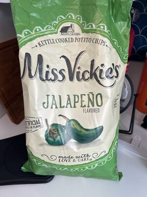 Jalapeno Flavored Kettle Cooked Potato Chips, Jalapeno