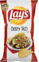 Crispy Taco Flavored Potato Chips, Crispy Taco