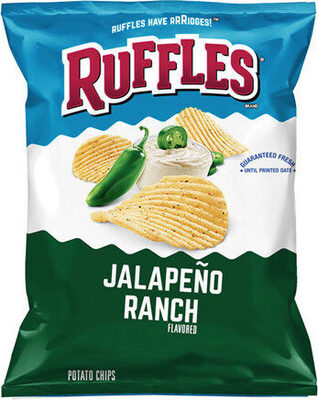 Flavored Potato Chips, Jalapeno Ranch
