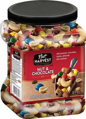 Nut & Chocolate With Peanuts, Chocolate, Raisins, Almonds And Cashews Mix, Nut & Chocolate