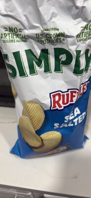 Sea Salted Potato Chips, Sea Salted
