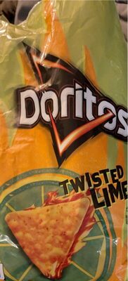 Twisted Lime Flavored Tortilla Chips, Twisted Lime