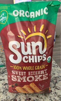 Organic Sweet Hickory Smoke Whole Grain Snacks, Sweet Hickory