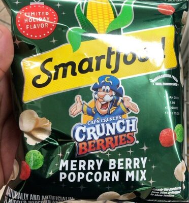 Cap'N Crunch's Crunch Berries Merry Berry Popcorn Mix, Cap'N Crunch's Crunch Berries Merry Berry