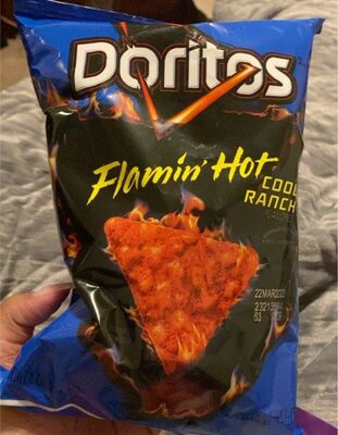 Flamin' Hot Cool Ranch Flavored Tortilla Chips, Flamin' Hot Cool Ranch