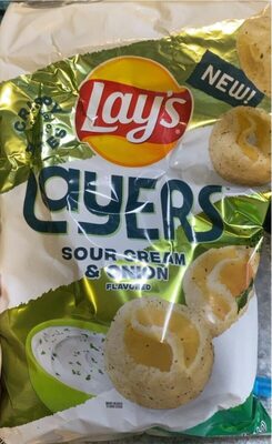 Sour Cream & Onion Flavored Potato Snacks, Sour Cream & Onion