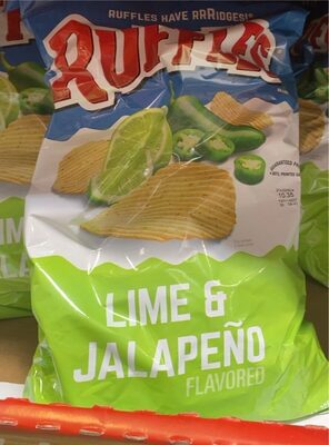 Lime & Jalapeno Potato Chips, Lime & Jalapeno