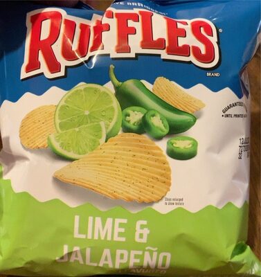 Lime & Jalapeno Potato Chips, Lime & Jalapeno